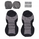 4PCS/9PCS Universal Car Seat Covers Set Full Car Seat Protector Cushion Cover