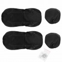 4pcs Car Front Seat Covers Cushion Protectoion PU Leather 5 Seater Universal