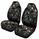 5 Seats Full Set Car Seat Covers PU Leather For Interior Accessories