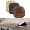 50x52cm Car Seat Cover PU Leather Auto Chair Cushion Mat Buckwhear Shell Filling 1Pcs Universal