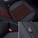 65x55x25 cm B92936 Black 5 PU Car Seat Cover Universal Fit Covers Adjustable Bench for 95% Types of Cars