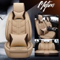 65x55x25cm Four Seasons General Car Seat Cushion Cover Breathable Wear-Resistant Anti-Static PU Leather