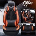65x55x25cm Four Seasons General Car Seat Cushion Cover Breathable Wear-Resistant Anti-Static PU Leather