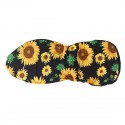 7 PCS Universal 3D Sunflower Front Car Seat Cover Cushion Protector Washable