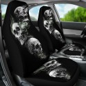 7PCS Universal Car Seat Covers Washable Protector Full Seat Front &Rear