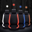 8Pcs PU Leather Car Full Surround Seat Cover Cushion Protector Set Universal for 5 Seats Car