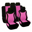 9 Pcs/Set Car Seat Cushion Headrest Cover Protective Front&Rear Universal