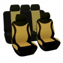 9 Pcs/Set Car Seat Cushion Headrest Cover Protective Front&Rear Universal