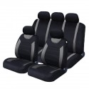 9PCS Universal Leather Deluxe Car Cover Seat Protector Cushion Front Rear Covers