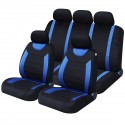 9PCS Universal Leather Deluxe Car Cover Seat Protector Cushion Front Rear Covers