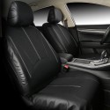 9Pcs PU Leather Black Car Full Surround Seat Cover Cushion Protector Set Universal for 5 Seats Car