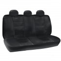 9pcs PU Leather Car SUV Seat Cover Front Rear Full Set Cushion Protector 5 Seats