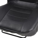 9pcs PU Leather Car SUV Seat Cover Front Rear Full Set Cushion Protector 5 Seats