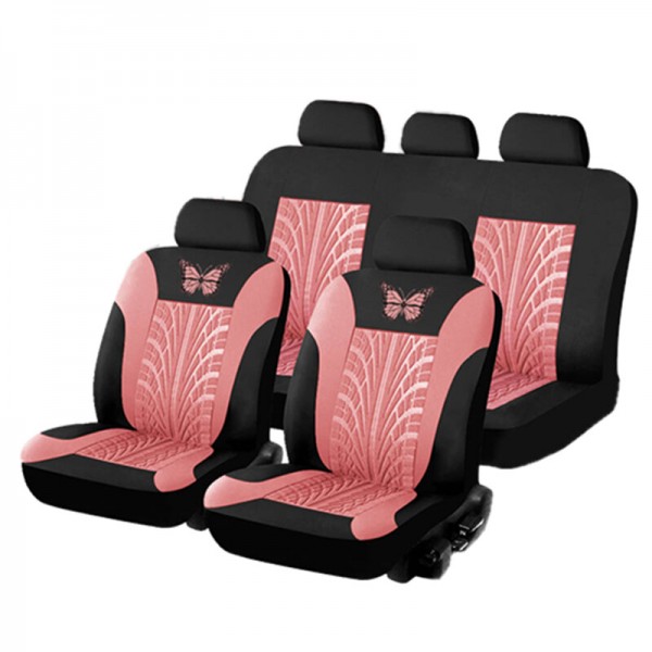 Auto Seat Covers Decor Car Truck SUV Van Universal Protectors Front & Rear Row