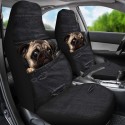 Car Front Seat Cover Protector Cushion Cat Dog Printed Truck Van SUV Universal