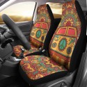 Car Front Seat Cover Protector Cushion Print Pattern Sedan SUV Truck Universal