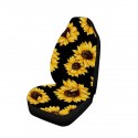 Car Seat Cover Universal Bucket Soft Comfortable Seat Protector Steering Wheel Covers