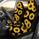 Car Seat Cover Universal Bucket Soft Comfortable Seat Protector Steering Wheel Covers