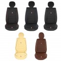 Deluxe 5-Seats Car Seat Cover Cushion Leather Pad Front Rear Cushion Protector