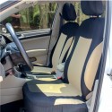 Front Car Auto Seat Cushion Cover Protective Seat Headrest Covers Universal