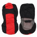 Full Set Black&Red Universal Car Seat Covers Protector Washable Breathable