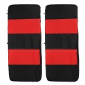 Full Set Black&Red Universal Car Seat Covers Protector Washable Breathable