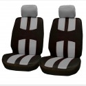 Full Set Car Seat Cover Polyester For Auto Truck SUV 2 Heads Breathable 3D Air Mesh Fabric