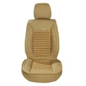 Full-surround Universal Car Front Seat Cover PU Leather Cushion Mat Back Storage