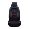 Full-surround Universal Car Front Seat Cover PU Leather Cushion Mat Back Storage