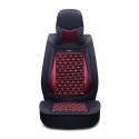 Full-surround Universal Car Front Seat Cover PU Leather Cushion Mat Back Storage