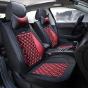 Full-surround Universal Car Front Seat Cover PU Leather Cushion Mat Back Storage