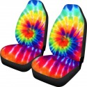 Galaxy Printed Car Front Seat Cover Cushion Protector Sedan SUV Van Universal