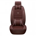 Leather Car Full Surround Seat Cover Cushion Protector Set Universal for Five Seats Car