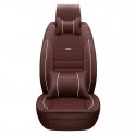 Leather Car Full Surround Seat Cover Cushion Protector Set Universal for Five Seats Car