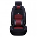 Leather Car Full Surround Seat Cover Cushion Protector Set Universal for Five Seats Car