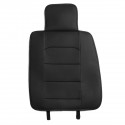 Luxury Universal Black Car 5 Seat PU Leather Front + Rear Seat Cover Cushion