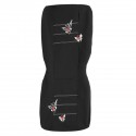 Butterfly Embroidered Car Front Cushion Protect Seat Cover