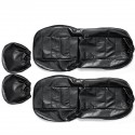 Five Seat Car Seat Covers Front Rear Head Rests Full Set Auto Seat Cover