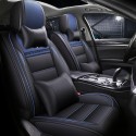 PU Leather Wear-Resistant Breathable 5 Seat Car Universal Seat Cover Cushion Mat