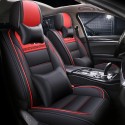 PU Leather Wear-Resistant Breathable 5 Seat Car Universal Seat Cover Cushion Mat