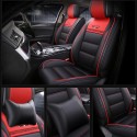 PU Leather Wear-Resistant Breathable 5 Seat Car Universal Seat Cover Cushion Mat