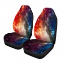 Single Front Car Seat Cover Protector Starry Printed Cushion