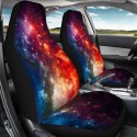 Single Front Car Seat Cover Protector Starry Printed Cushion