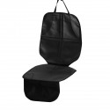 Single Long Black 55cm Leather With Pocket baby Car Seat Cushion Non-slip Wear-resistant Anti-dirty Waterproof Pad