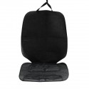 Single Long Black 55cm Leather With Pocket baby Car Seat Cushion Non-slip Wear-resistant Anti-dirty Waterproof Pad