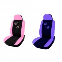 Universal Five Seat Butterfly Printed Car SUV Full Set Seat Cover Protector Cushion Universal