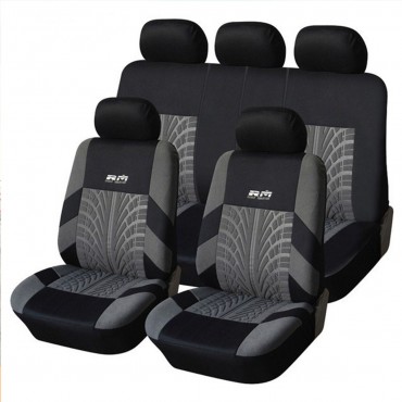 Universal 5-Seats Car Seat Cover Protectors Front&Rear SUV Cushion Full