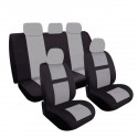 Universal 9Pcs 5 Heads Car Seat Bench Covers Protector Polyester For Truck SUV
