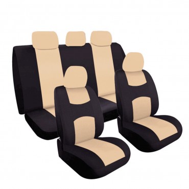 Universal Auto Car Washable Seat Covers Protectors Full Front+Rear