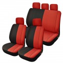 Universal Car Five Seat Cover Full Set Front Rear Seat Back Protector Washable